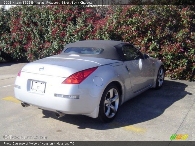 Silver Alloy / Charcoal 2008 Nissan 350Z Enthusiast Roadster