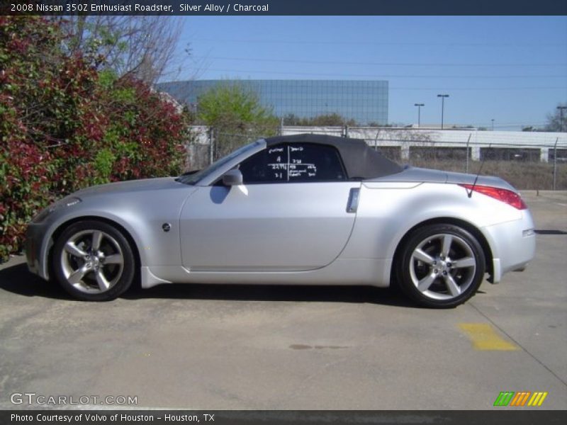 Silver Alloy / Charcoal 2008 Nissan 350Z Enthusiast Roadster