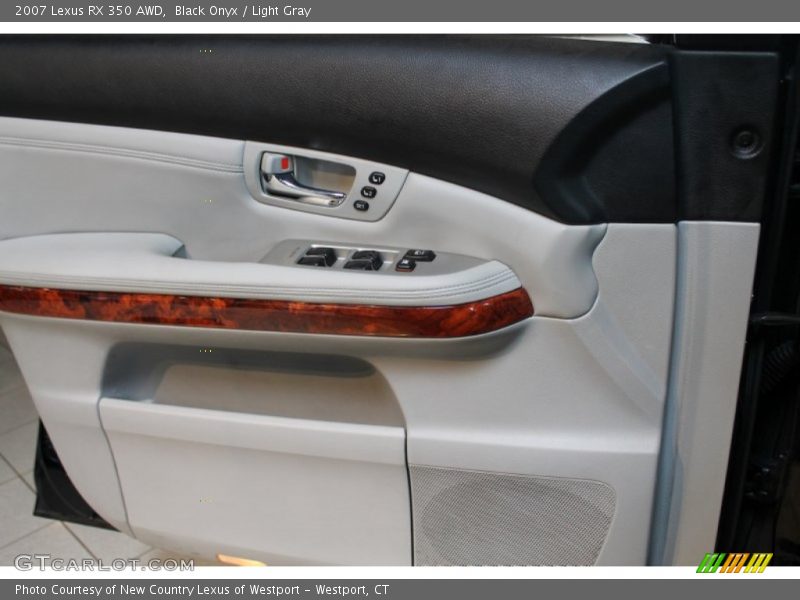 Black Onyx / Light Gray 2007 Lexus RX 350 AWD