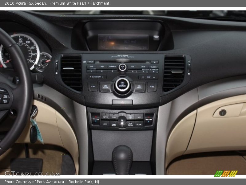Premium White Pearl / Parchment 2010 Acura TSX Sedan