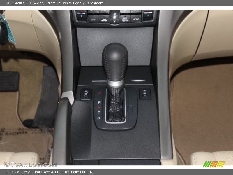 Premium White Pearl / Parchment 2010 Acura TSX Sedan