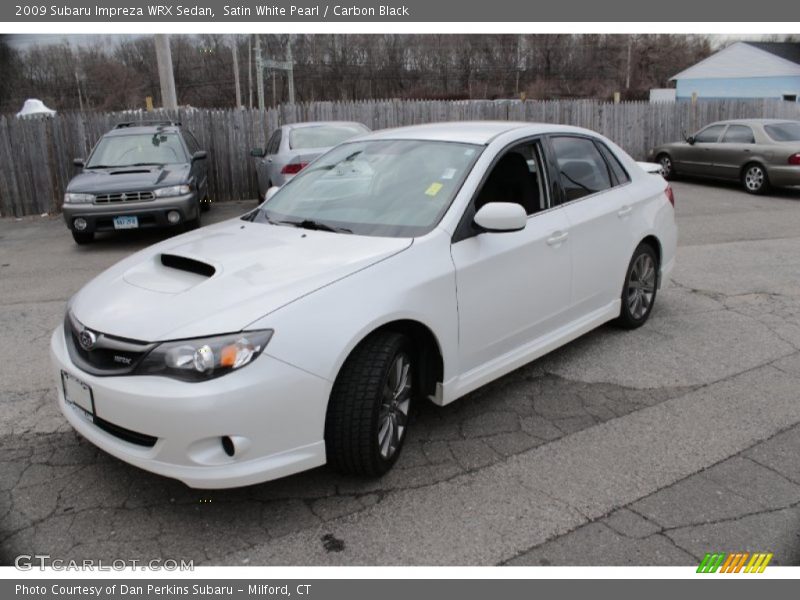 Front 3/4 View of 2009 Impreza WRX Sedan
