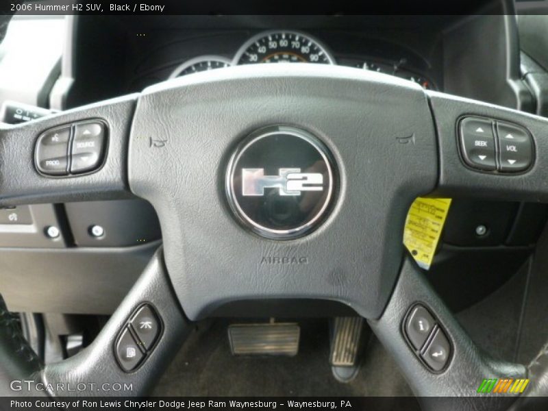 Black / Ebony 2006 Hummer H2 SUV