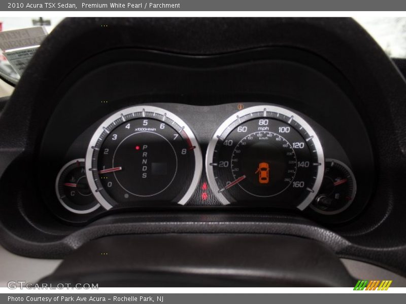 Premium White Pearl / Parchment 2010 Acura TSX Sedan