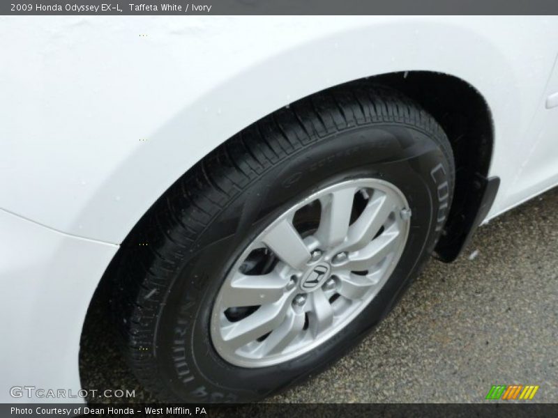 Taffeta White / Ivory 2009 Honda Odyssey EX-L
