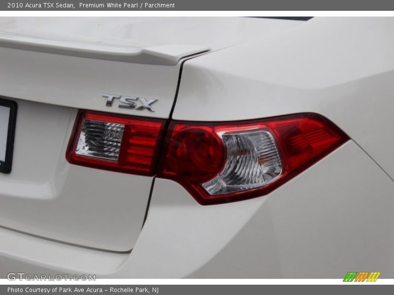 Premium White Pearl / Parchment 2010 Acura TSX Sedan