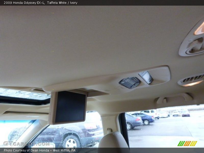 Entertainment System of 2009 Odyssey EX-L