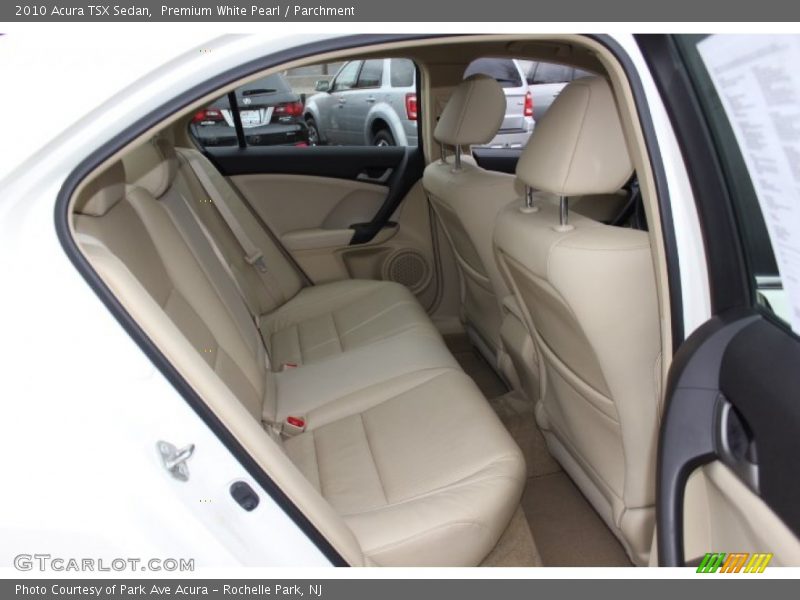 Premium White Pearl / Parchment 2010 Acura TSX Sedan
