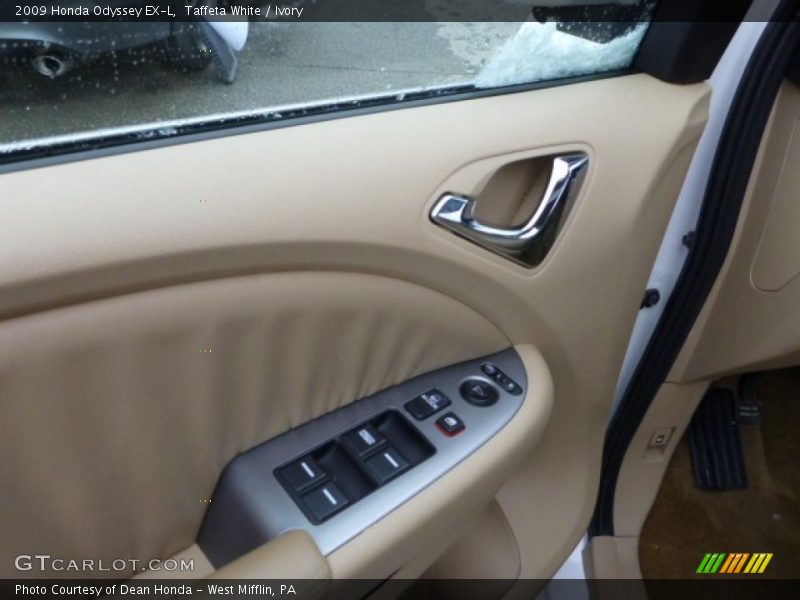 Taffeta White / Ivory 2009 Honda Odyssey EX-L