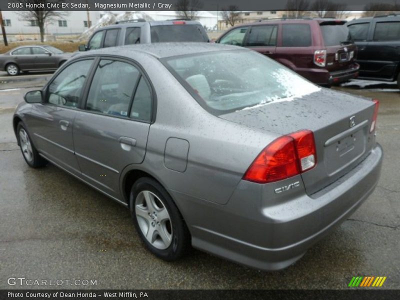 Magnesium Metallic / Gray 2005 Honda Civic EX Sedan