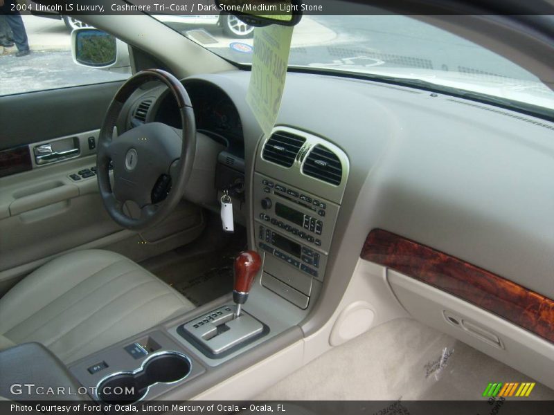 Cashmere Tri-Coat / Dark Stone/Medium Light Stone 2004 Lincoln LS Luxury