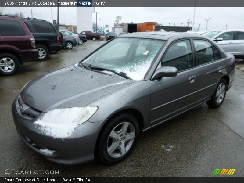 Magnesium Metallic / Gray 2005 Honda Civic EX Sedan