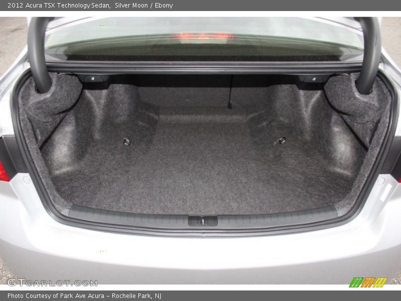 Silver Moon / Ebony 2012 Acura TSX Technology Sedan