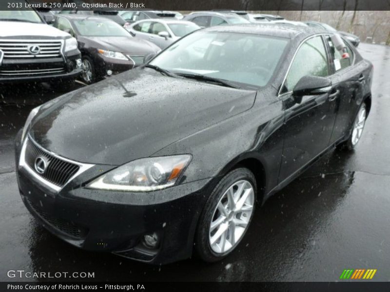 Front 3/4 View of 2013 IS 250 AWD