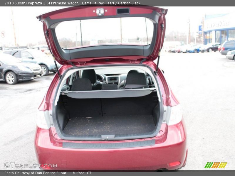 Camellia Red Pearl / Carbon Black 2010 Subaru Impreza 2.5i Premium Wagon