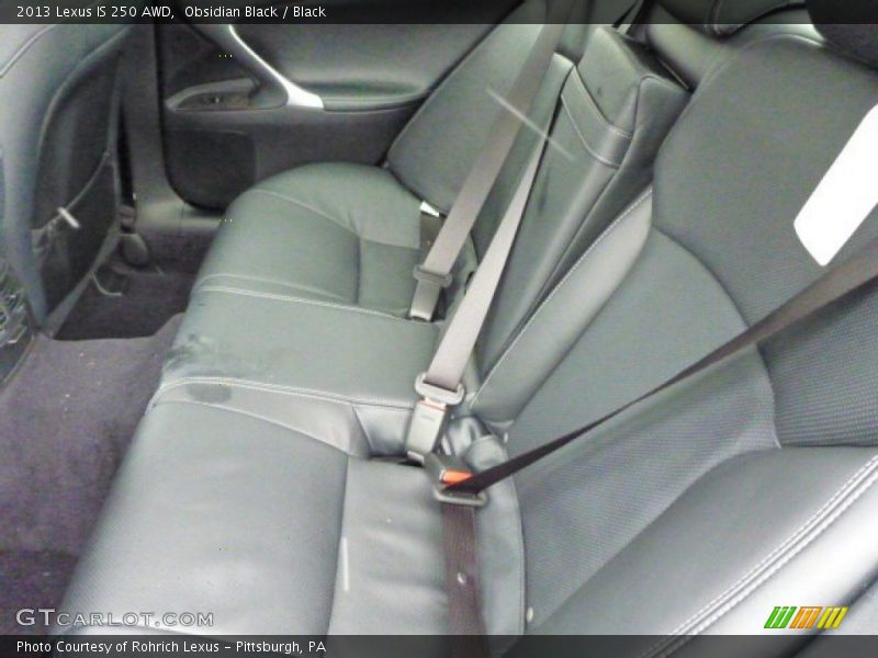 Obsidian Black / Black 2013 Lexus IS 250 AWD