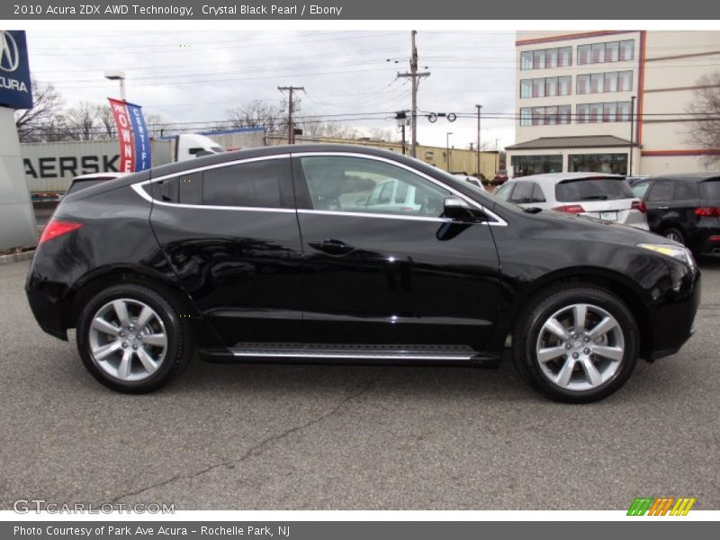 Crystal Black Pearl / Ebony 2010 Acura ZDX AWD Technology