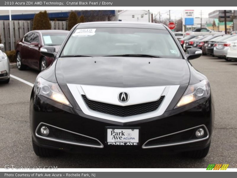 Crystal Black Pearl / Ebony 2010 Acura ZDX AWD Technology