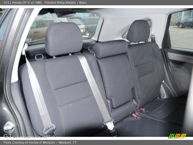 Polished Metal Metallic / Black 2011 Honda CR-V LX 4WD
