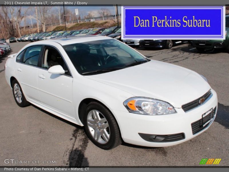 Summit White / Ebony 2011 Chevrolet Impala LT