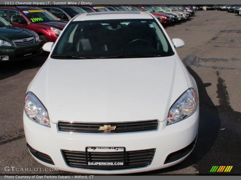 Summit White / Ebony 2011 Chevrolet Impala LT