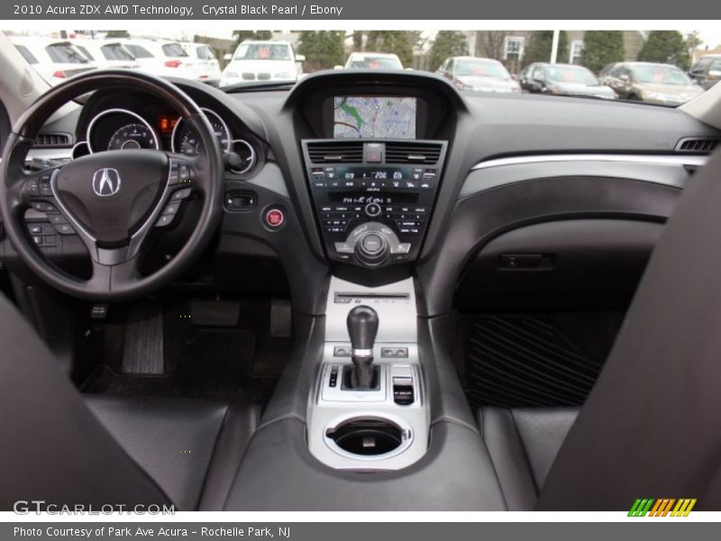 Crystal Black Pearl / Ebony 2010 Acura ZDX AWD Technology
