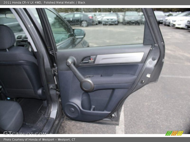 Polished Metal Metallic / Black 2011 Honda CR-V LX 4WD