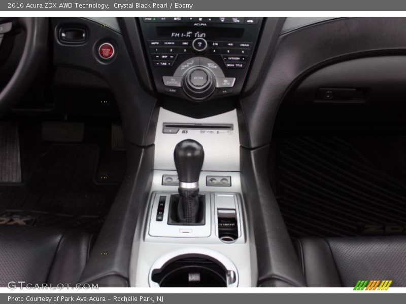 Crystal Black Pearl / Ebony 2010 Acura ZDX AWD Technology