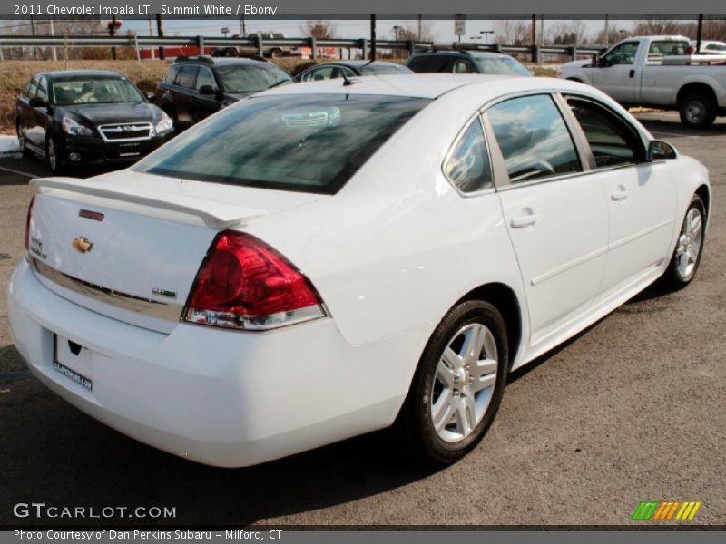Summit White / Ebony 2011 Chevrolet Impala LT