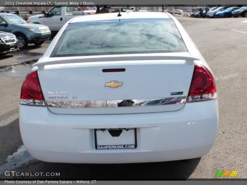Summit White / Ebony 2011 Chevrolet Impala LT