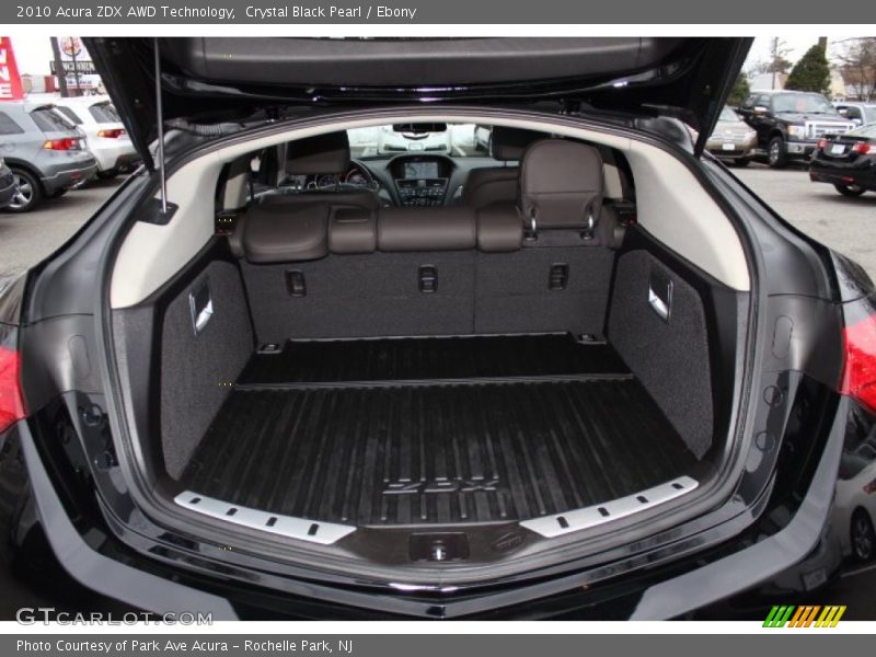 Crystal Black Pearl / Ebony 2010 Acura ZDX AWD Technology
