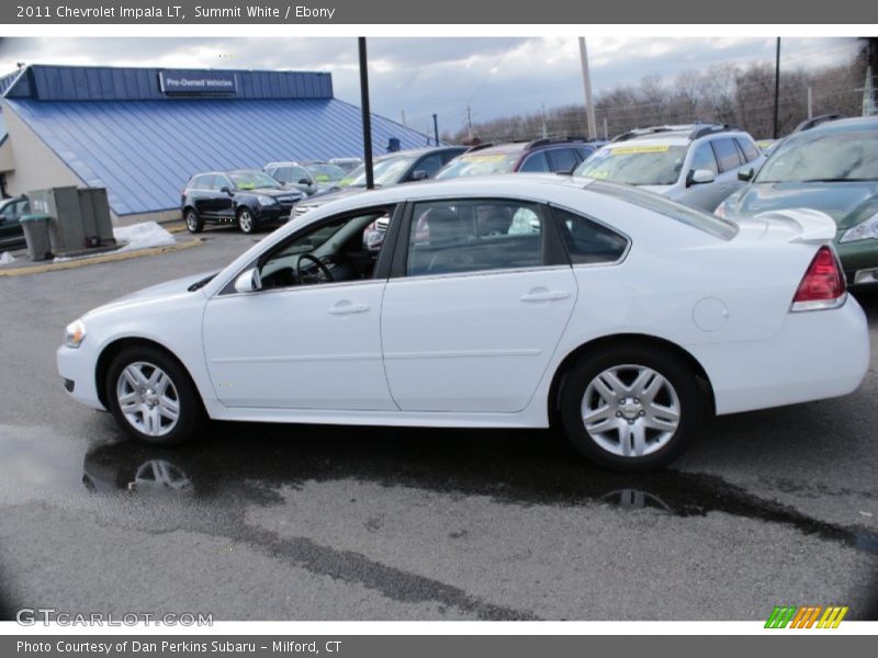 Summit White / Ebony 2011 Chevrolet Impala LT