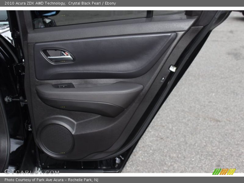 Crystal Black Pearl / Ebony 2010 Acura ZDX AWD Technology