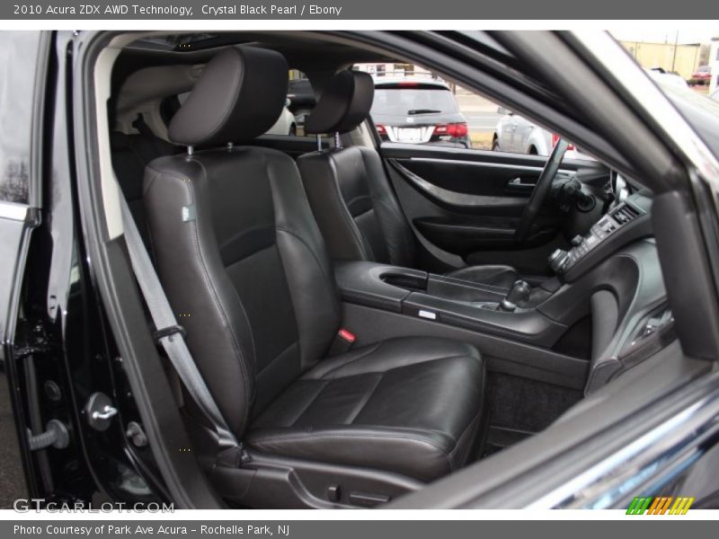 Crystal Black Pearl / Ebony 2010 Acura ZDX AWD Technology