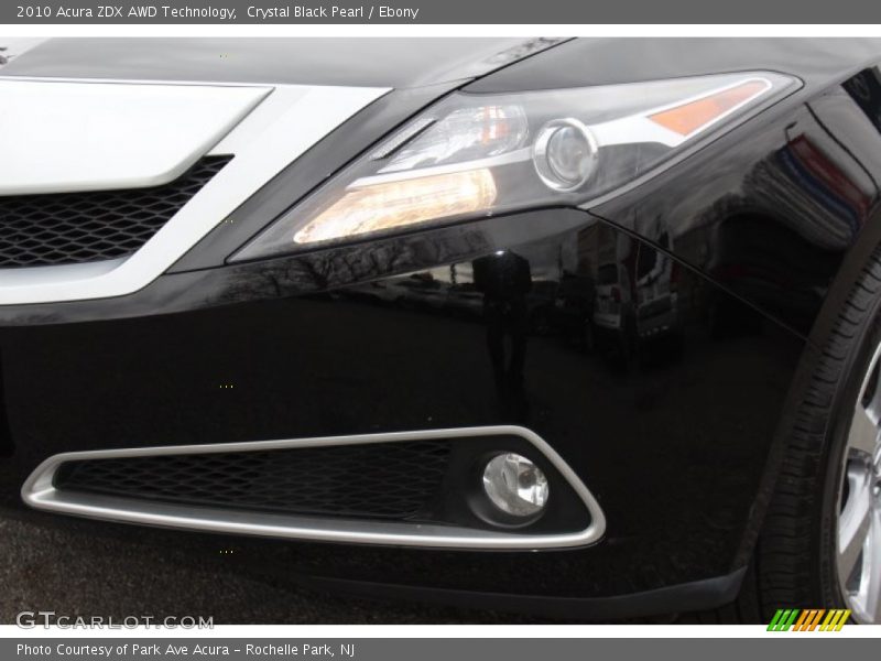 Crystal Black Pearl / Ebony 2010 Acura ZDX AWD Technology