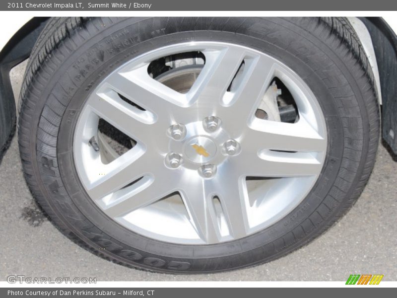 Summit White / Ebony 2011 Chevrolet Impala LT