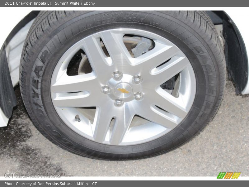 Summit White / Ebony 2011 Chevrolet Impala LT