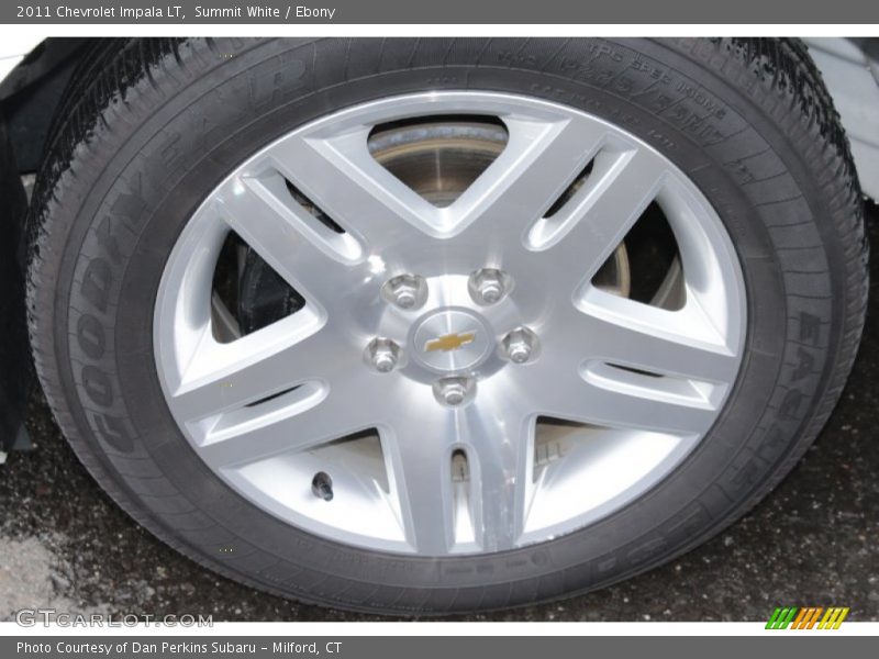 Summit White / Ebony 2011 Chevrolet Impala LT