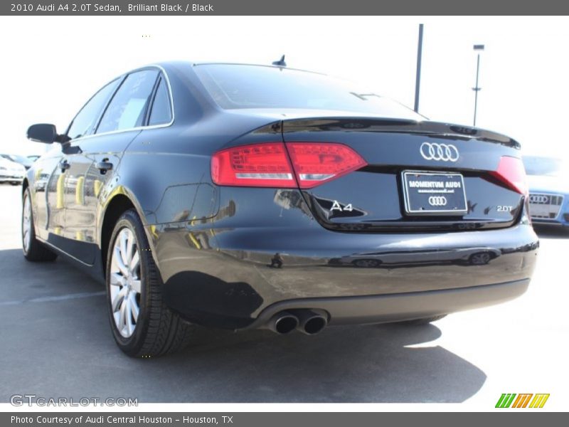 Brilliant Black / Black 2010 Audi A4 2.0T Sedan