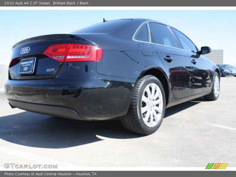Brilliant Black / Black 2010 Audi A4 2.0T Sedan
