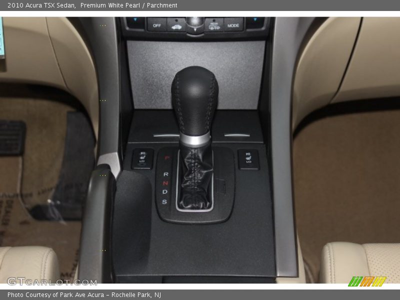 Premium White Pearl / Parchment 2010 Acura TSX Sedan
