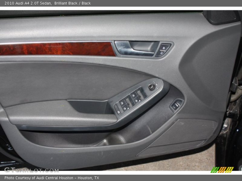 Brilliant Black / Black 2010 Audi A4 2.0T Sedan