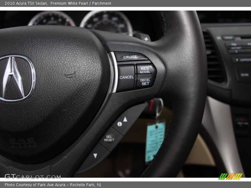 Premium White Pearl / Parchment 2010 Acura TSX Sedan