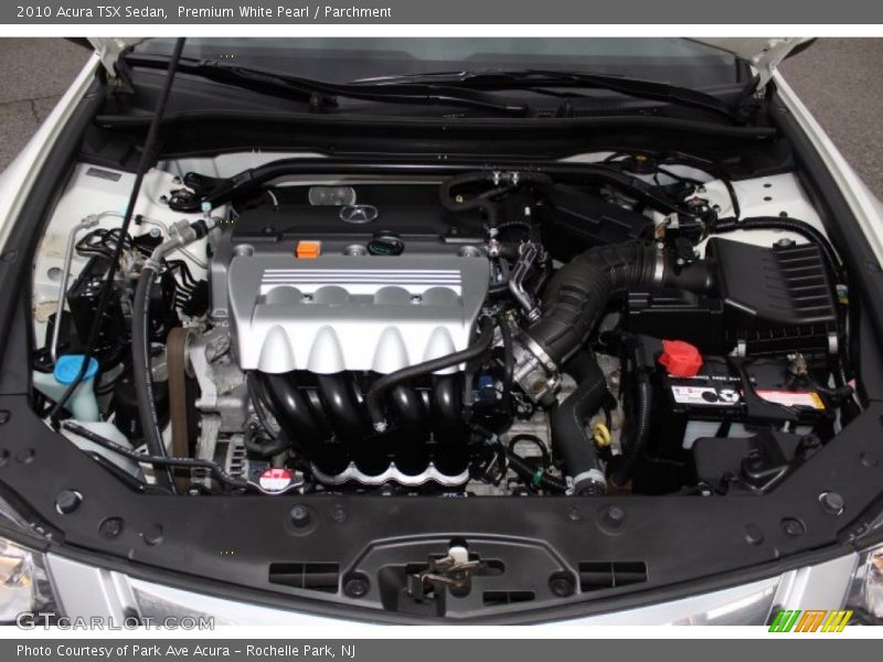 Premium White Pearl / Parchment 2010 Acura TSX Sedan