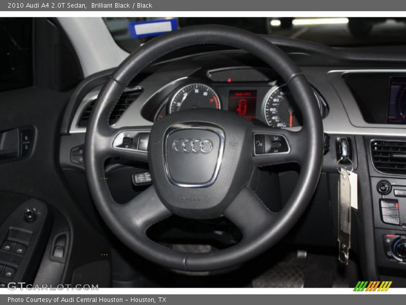 Brilliant Black / Black 2010 Audi A4 2.0T Sedan
