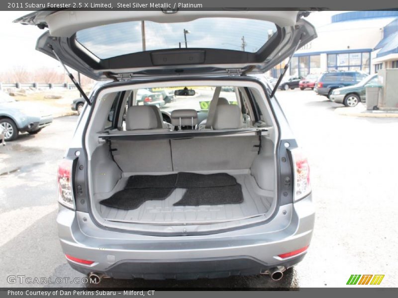 Steel Silver Metallic / Platinum 2011 Subaru Forester 2.5 X Limited