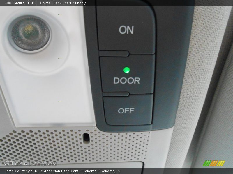 Crystal Black Pearl / Ebony 2009 Acura TL 3.5