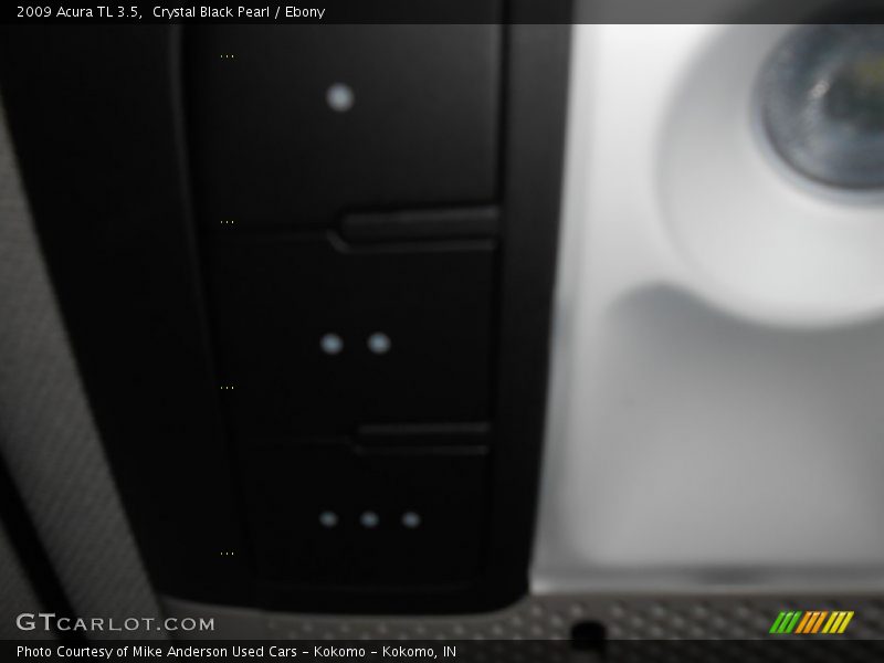 Crystal Black Pearl / Ebony 2009 Acura TL 3.5