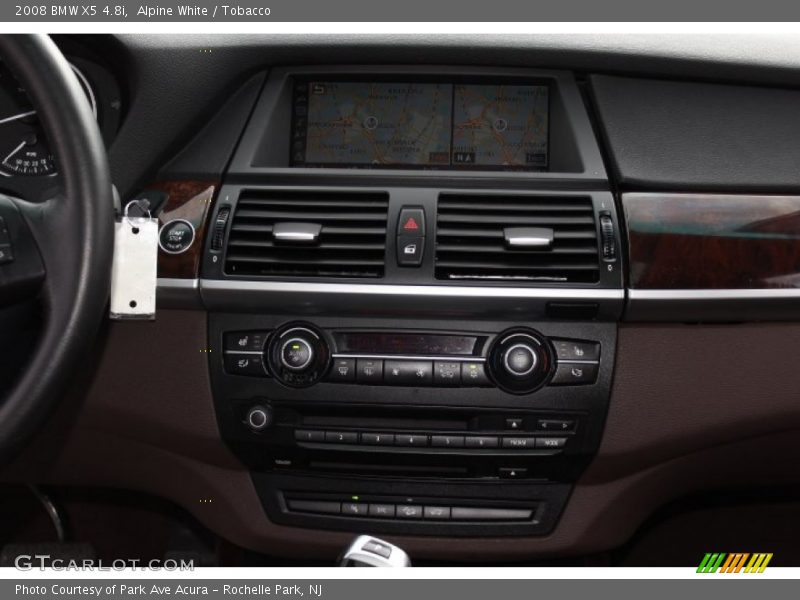 Alpine White / Tobacco 2008 BMW X5 4.8i