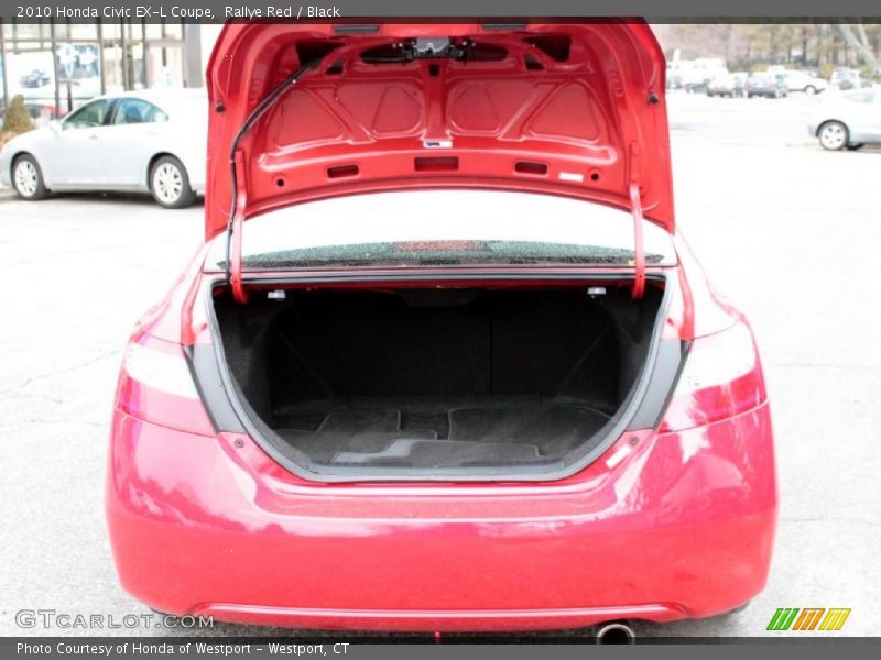 Rallye Red / Black 2010 Honda Civic EX-L Coupe